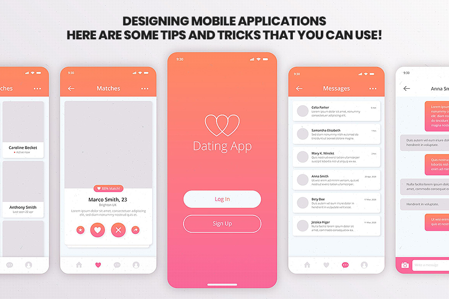 Tips and Tricks For design mobile applications